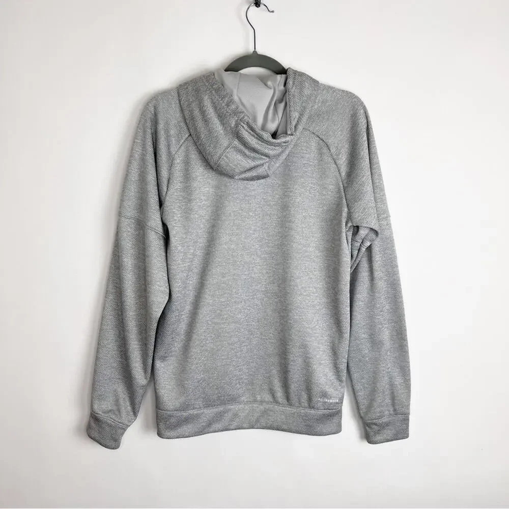 Adidas Men’s Climawarm Hoodie Sweatshirt Small Gray